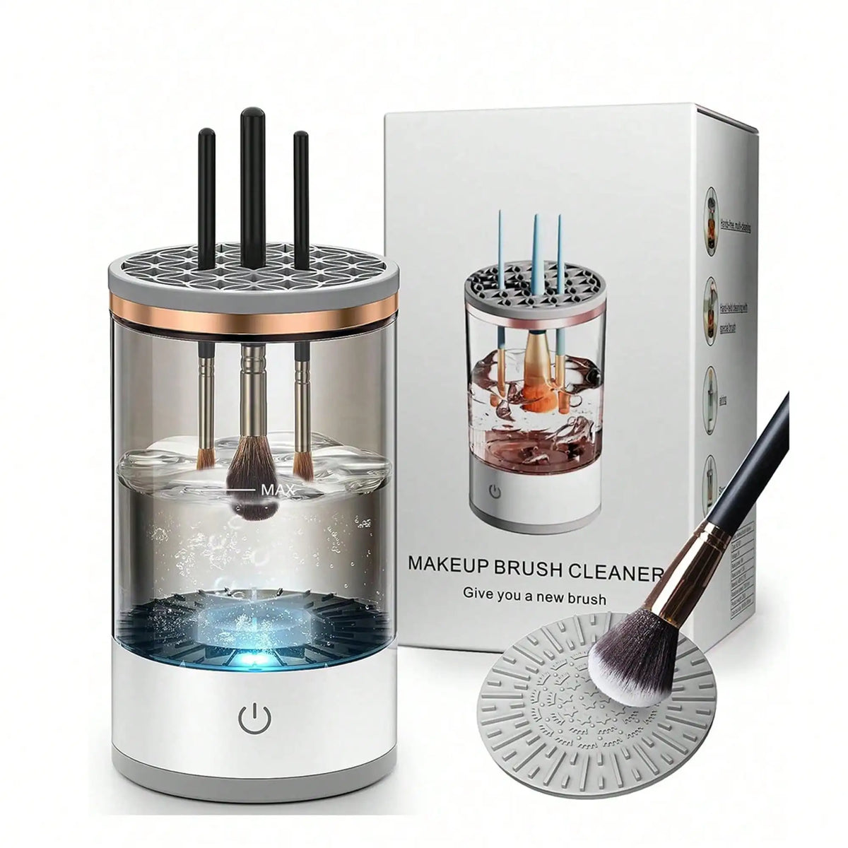 Electric Makeup Brush Cleaner Machine – Automatic