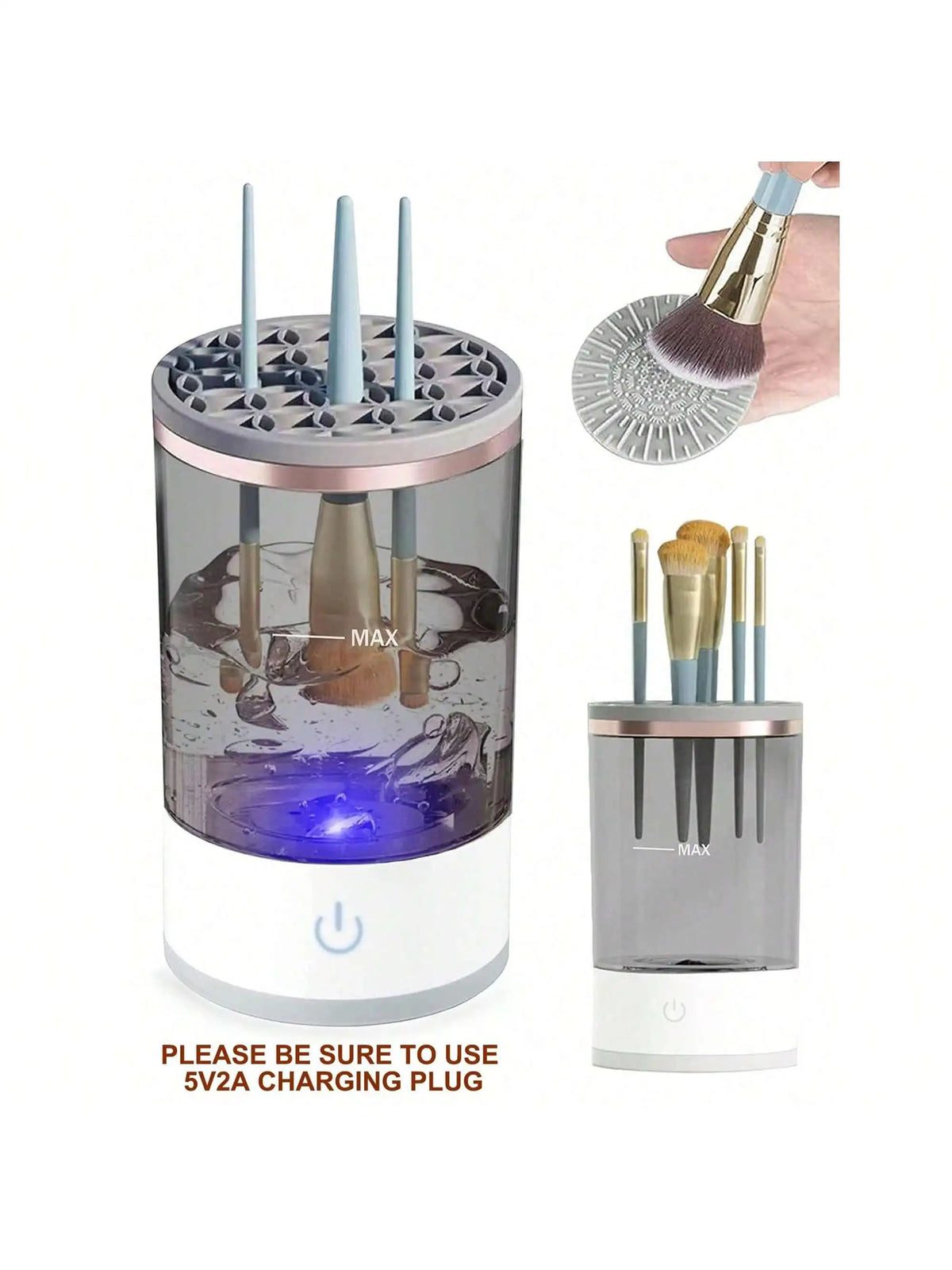 Electric Makeup Brush Cleaner Machine – Automatic
