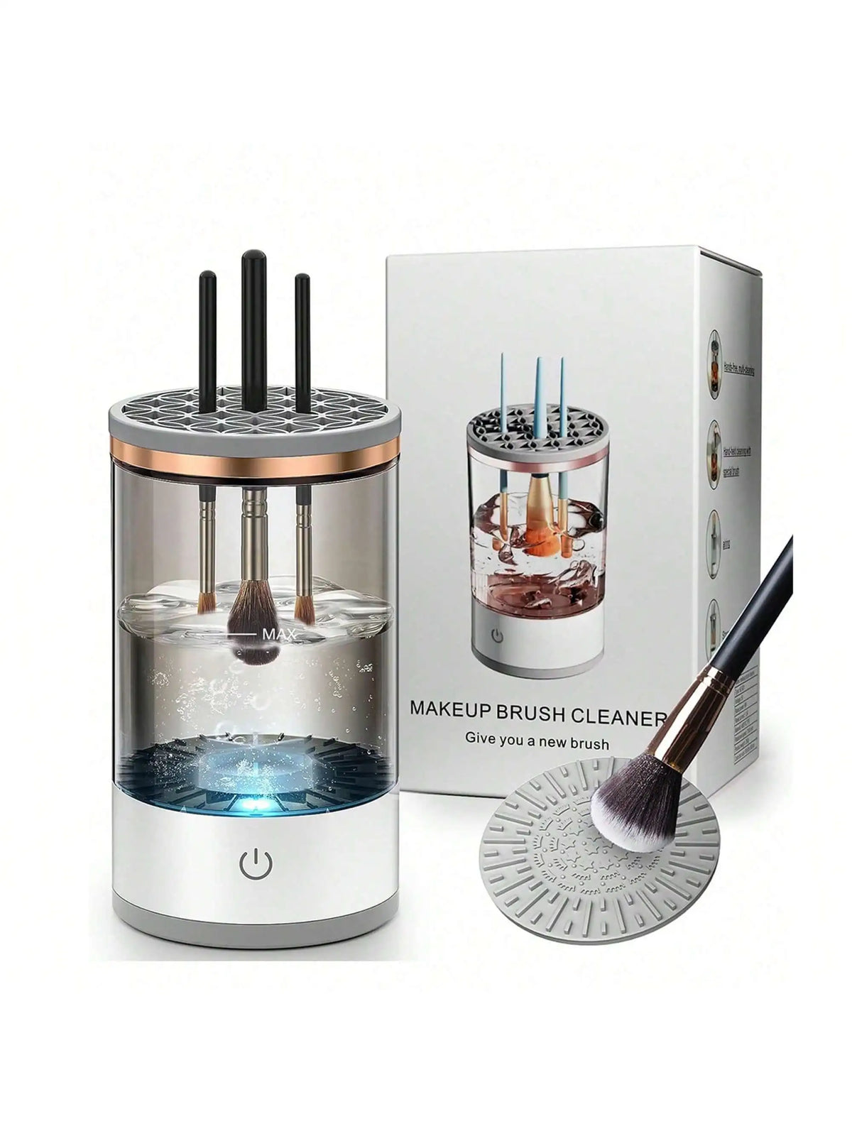 Electric Makeup Brush Cleaner Machine – Automatic