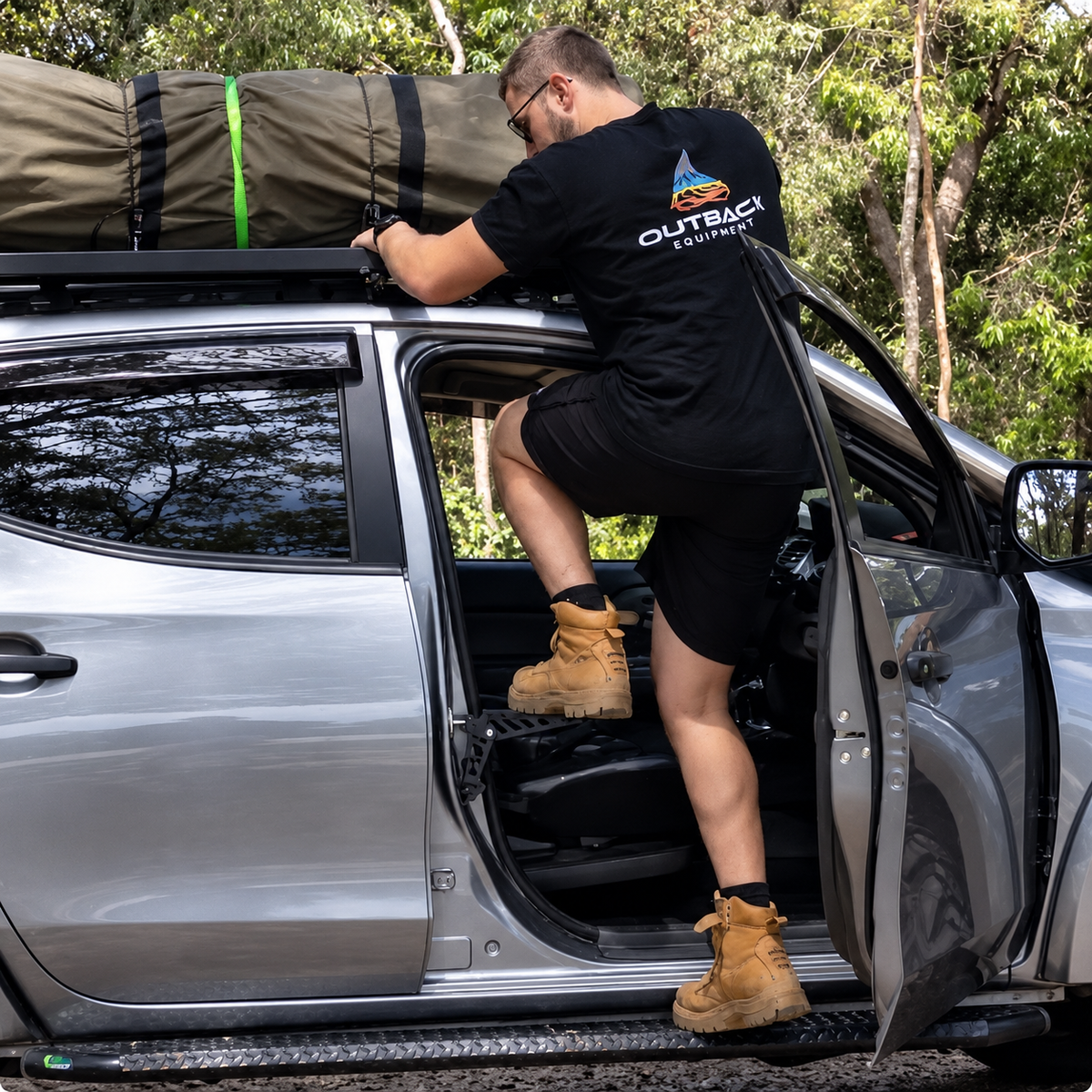 Foldable Car Door Step